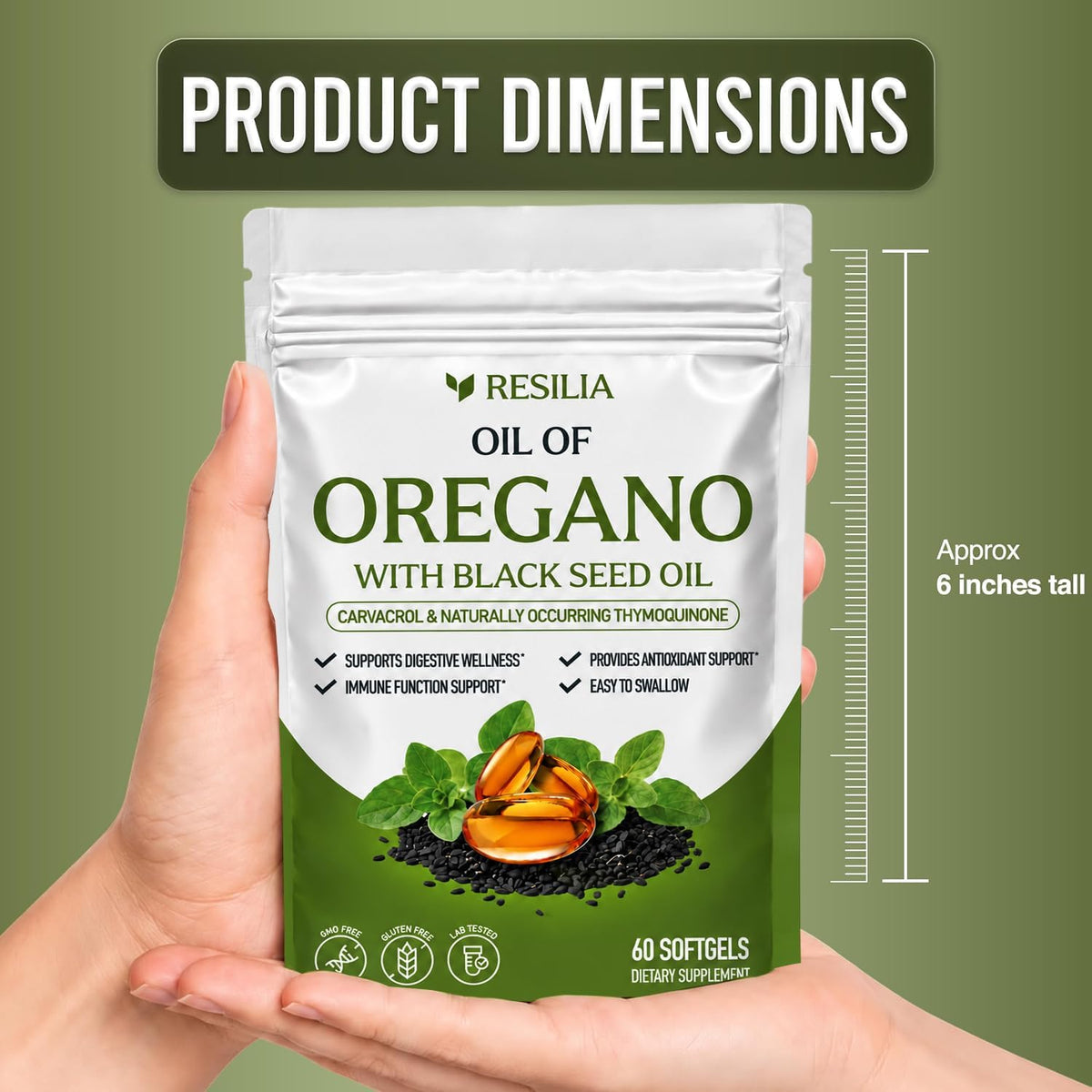 Resilia Softgels with Black Seed Oil